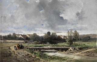Charles Hoguet - A Village in Normandy.webp