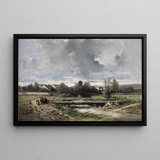 Charles Hoguet - A Village in Normandy.webp
