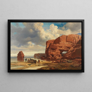 Charles Hoguet - Strand bei Dieppe.webp