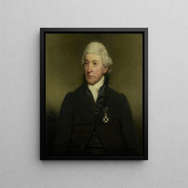 Christiaan Everhard Vaillant 1746-1829 Funktionär der Regierung - Charles Howard Hodges — gerahmtes Bild an der Wand