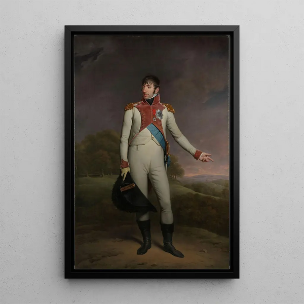 Reproduktion des Gemäldes Portrait de Louis Napoléon, roi de Hollande - Charles Howard Hodges