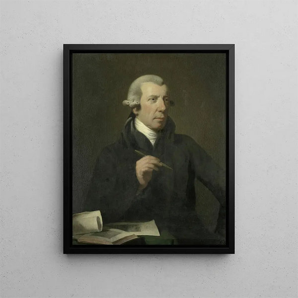 Reinier Vinkeles 1741-1816 Zeichner und Graveur - Charles Howard Hodges — gerahmtes Bild an der Wand
