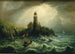 Ansicht auf das Meer vom Leuchtturm Cape Poge - Charles Hubbard — Ansicht des Kunstwerks