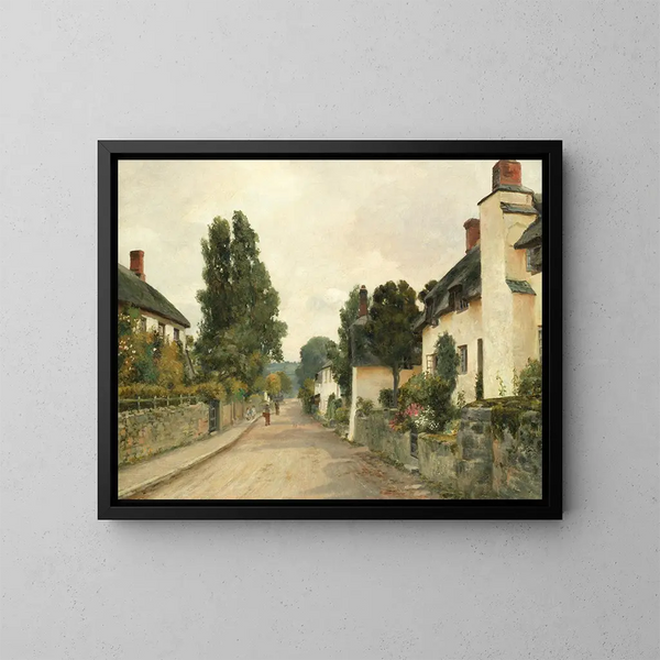 Williton, Somerset - Charles James Fox — gerahmtes Bild an der Wand