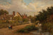 Szene eines Dorfes - Charles James Lewis — Ansicht des Kunstwerks