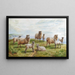 Pas approchants - Charles Jones — gerahmtes Bild an der Wand