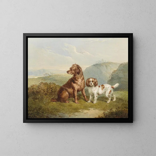 Charles Jones - Two dogs.webp