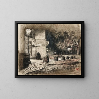 Charles Jouas - Un coin  Montmartre.webp