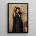 L'orientale - Charles Landelle — gerahmtes Bild an der Wand