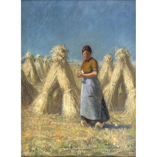 Charles Lesaar - Buerin mit Korngarben.webp