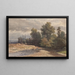 La Hulpe - Charles Ligny — gerahmtes Bild an der Wand