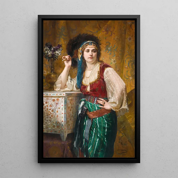 Reproduktion des Gemäldes Odalisque - Charles Louis Müller