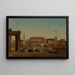 Vue de Venise - Charles Marchand — gerahmtes Bild an der Wand