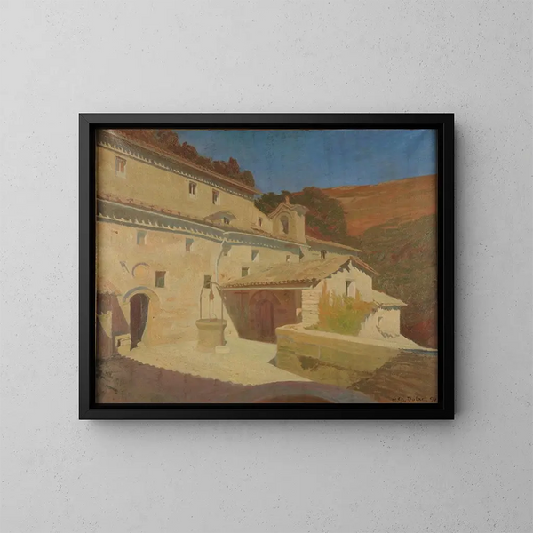 Carceri d'Invenzione - Charles Marie Dulac — gerahmtes Bild an der Wand