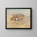 Gruppe des Blackfeet-Kriegs - Charles Marion Russell — gerahmtes Bild an der Wand
