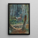 Cerfs dans le vallon - Charles Marion Russell — gerahmtes Bild an der Wand