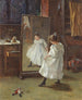 Der Spiegel des Ateliers - Charles Martin Hardie — Ansicht des Kunstwerks