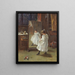 Der Spiegel des Ateliers - Charles Martin Hardie — gerahmtes Bild an der Wand