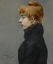 Portrait einer Dame - Charles Maurin — Ansicht des Kunstwerks