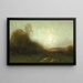 La Fin du Jour - Charles Melville Dewey — gerahmtes Bild an der Wand