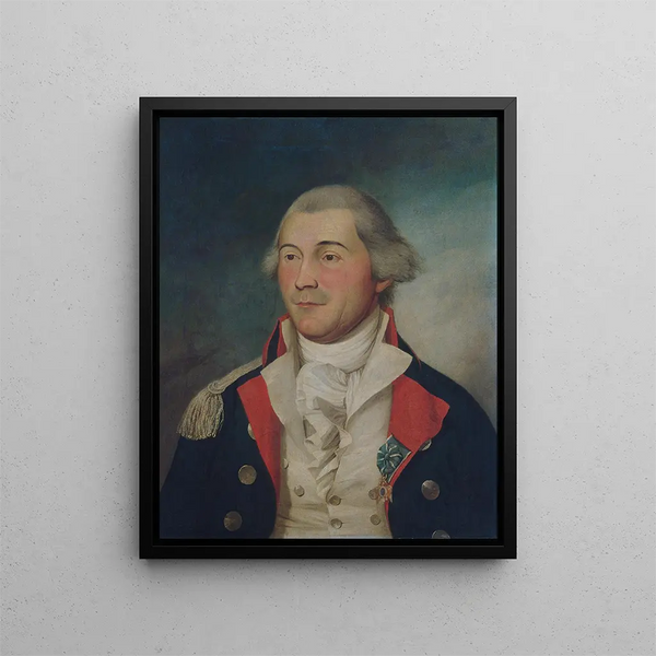 Joseph Howell Jr. - Charles Peale Polk — gerahmtes Bild an der Wand