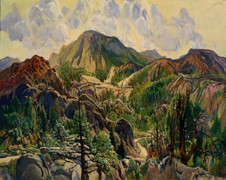 Route dans les Cuyamacas - Charles Reiffel — Ansicht des Kunstwerks