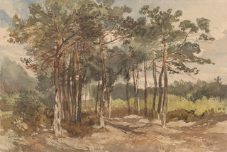 Charles Rochussen - Boomgroep in de bossen bij Driebergen.webp
