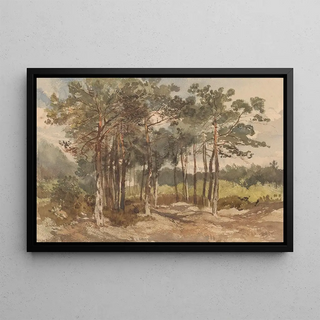 Charles Rochussen - Boomgroep in de bossen bij Driebergen.webp