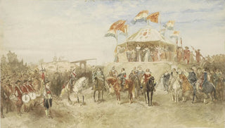 Charles Rochussen - Het vertrek van het Spaanse garnizoen uit Den Bosch na de overgave aan Frederik Hendrik in 1629.webp