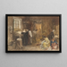 Banquiers juifs - Charles Rochussen — gerahmtes Bild an der Wand