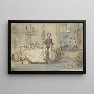 Charles Rochussen - Keukeninterieur.webp