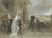 À l'affût, scène du XIIe siècle - Charles Rochussen — Ansicht des Kunstwerks