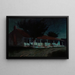 Nach der Ankunft des Gringo - Charles Rollo Peters — gerahmtes Bild an der Wand