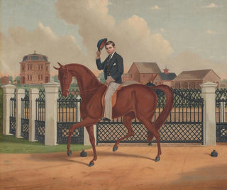 George Franklin Archer und die Residenz Archer - Charles Spencer Humphreys — Ansicht des Kunstwerks