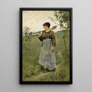 Charles Sprague Pearce - Home From The Fields.webp