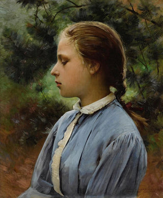 Charles Sprague Pearce - Young Girl Of AuversSurOise.webp