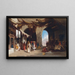 Bazar in Beirut - Charles Théodore Frère — gerahmtes Bild an der Wand