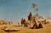 Halte de la caravane - Charles Théodore Frère — Ansicht des Kunstwerks