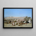 Jerusalem vom Ölberg aus - Charles Théodore Frère — gerahmtes Bild an der Wand