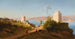 Promenade près de Rumeli Hisari, Constantinople - Charles Théodore Frère — Ansicht des Kunstwerks