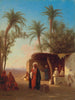 Dorf in der algerischen Wüste - Charles Théodore Frère — Ansicht des Kunstwerks