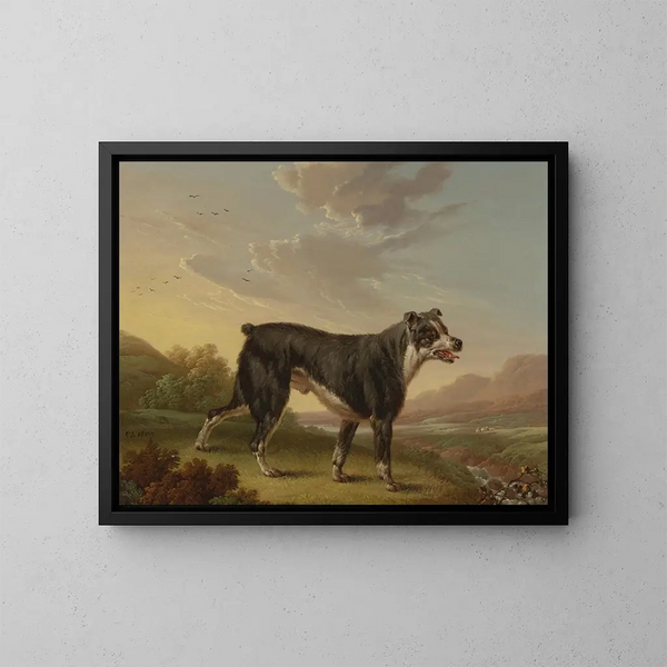 Tyke - Charles Towne — gerahmtes Bild an der Wand