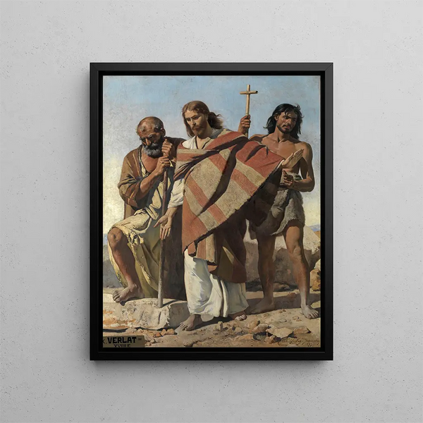Charles Verlat - Jesus between Saint Peter and Saint John Baptist.webp