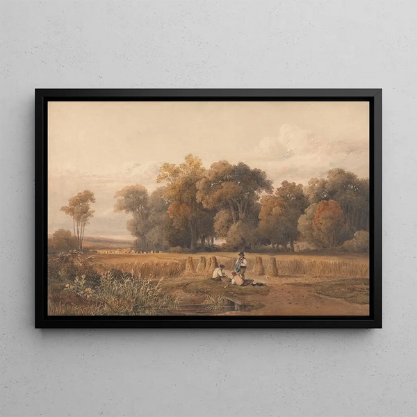 Charles Vincent Barber - Harvesting The Noontide Rest.webp