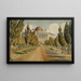 Vue du Capitole - Charles W. Burton — gerahmtes Bild an der Wand