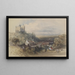 Château de Bolsover - Charles Walter Radclyffe — gerahmtes Bild an der Wand