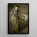 La Gigia - Charles Webster Hawthorne — gerahmtes Bild an der Wand