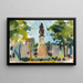 Statue de Murillo Séville - Charles Webster Hawthorne — gerahmtes Bild an der Wand