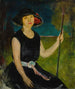 Der schwarze Hut - Charles Webster Hawthorne — Ansicht des Kunstwerks