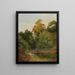 Ein Flusslandschaft - Charles William Smith — gerahmtes Bild an der Wand